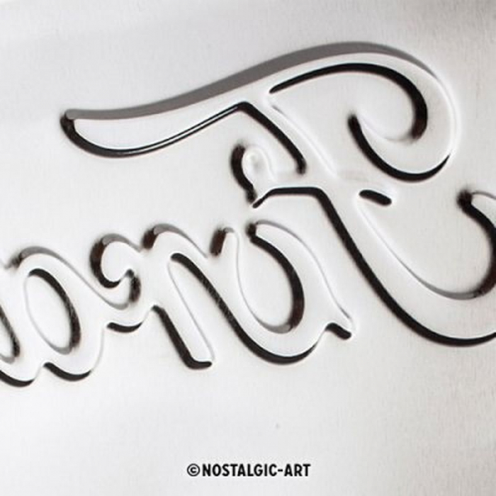 Blechschild Bronco klein 4